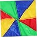 GOOHOCHY Rainbow Parachutes for Portable for Preschool Learning Activities Team Game Equipment for Boys and Enhances Motor Skills Coordination Fun