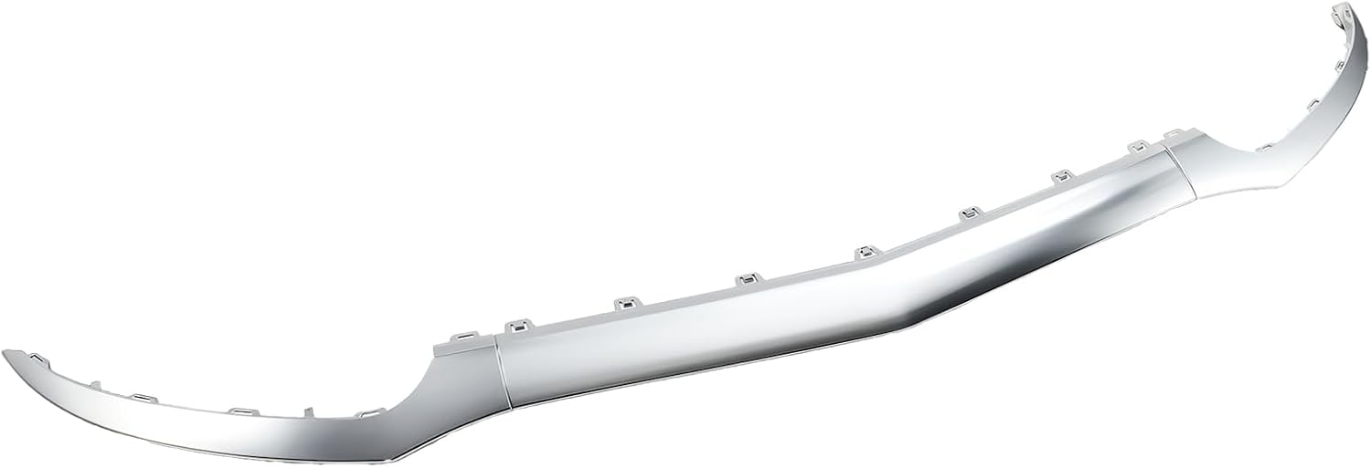 Front Bumper Lip Moulding Trim for 2015-2018 Benz CLS W218 CLS400 CLS550 CLS63 AMG, Replaces 2188851774 2188851574 2188851674 (Chrome)