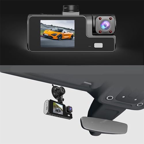 Dual Dash Cam Front And Inside FHD 1080P Dash Camera Mauritius