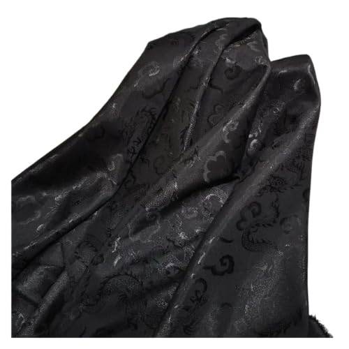 Tissu brocart jacquard au mètre gris doux blanc pour couture robe et pyjama
