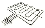  Heizung, Heizelement Oberhitze/Grill passend für Backofen, Herd AEG Electrolux Zanussi - Nr. 8996619265029