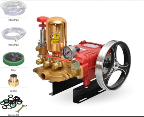 Image of Triplex Plunger Agricultural Sprayer Pump | High Pressure Car & Bike Washer | Agriculture Tractor Mounted Sprayer Pump for Pesticide & Fertilizer Spraying