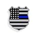 Support Police Badge USA American Flag Blue Line Sticker Decal Lives Matter