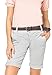 Produktbild FRESH MADE Damen Bermuda-Shorts im Chino Style mit Gürtel Light-Grey XL