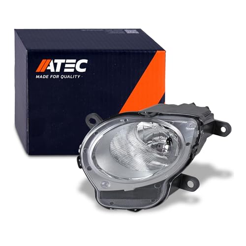 ATEC Germany 1x luz de carretera Faro delantero Faro principal izquierdo H1 con luz de marcha diurna Compatible con ABARTH 500/595 / 695, 500C / 595C / 695C, FIAT 500 (312_), 500 C (312_)