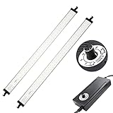 2 Light Panels for 32x32 Inch Photo Studio Light Box: 140 LED - LB12B 360° Rotating Dimming Light Bar Kit, Suitable for Takerers/HitTopss/Fasonic/ZKEEZM 32" Large Lightbox (2 Light Panels/1 Adapter)