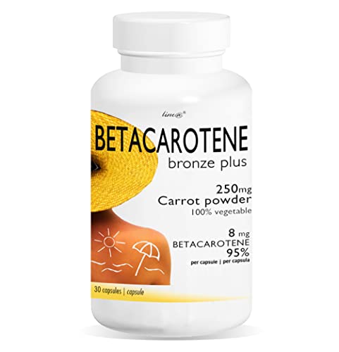 BETACAROTENE BRONZE PLUS Line@Diet - 1 MESE di trattamento - 30 CAPSULE - per prolungare e mantenere l'abbronzatura
