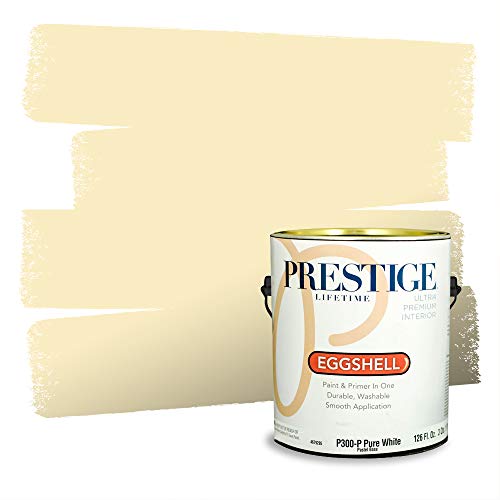 PRESTIGE Paints P300-P-3005-4CVP Paint and Primer In One, 1 gallon, Champagne Dance