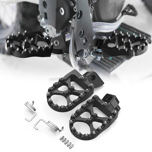 Repose-pieds enduro pour Yamaha WR450F idéal pour sorties en forêt