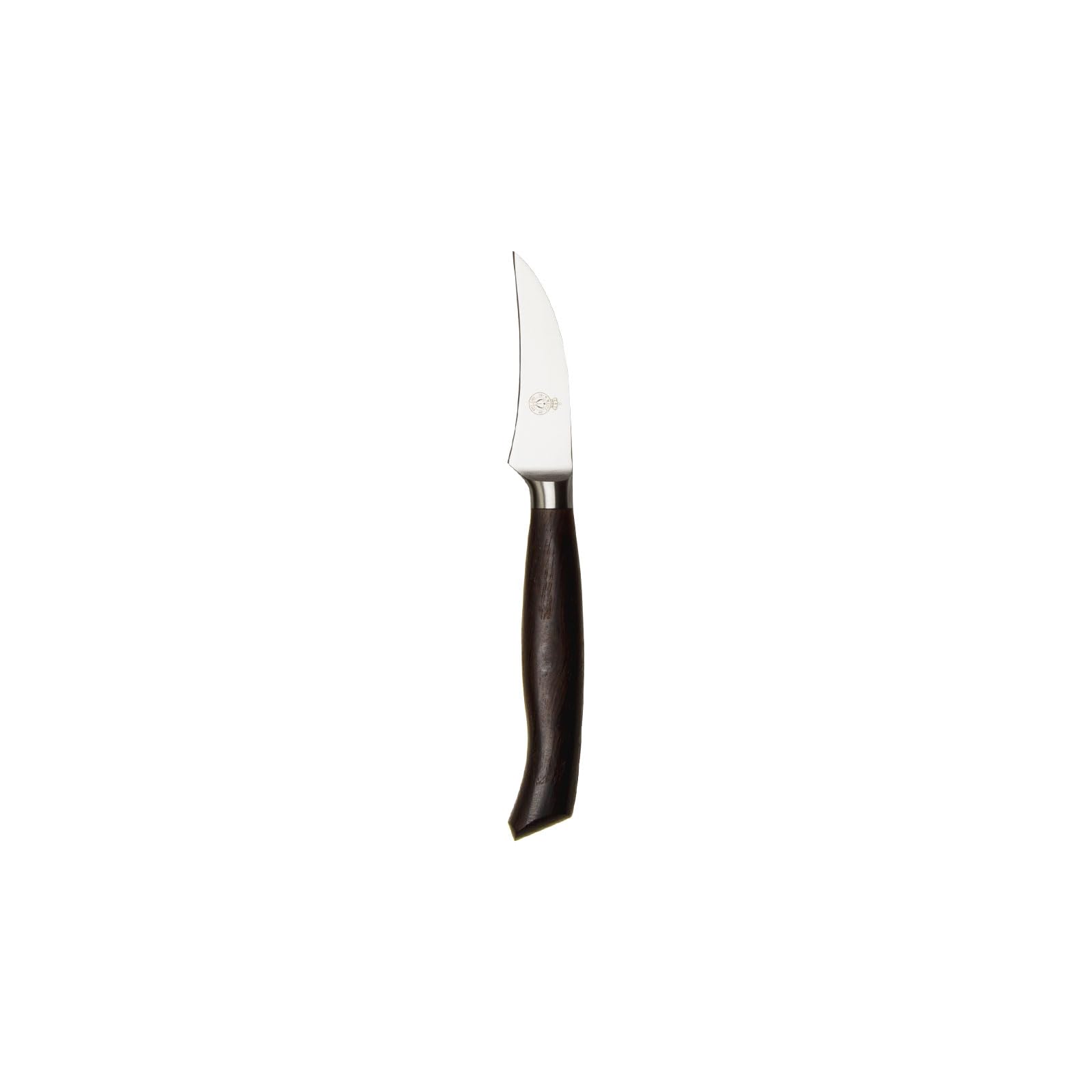 WEITZ Schälmesser 7cm aus rostfreiem Edelstahl | Ergonomischer Griff aus Räuchereiche, Solinger Qualität, Made in Germany, Scharfes Küchenmesser
