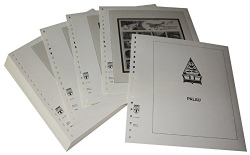 LINDNER Palau 1999-2000 organiser une collection de timbres du Pacifique