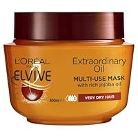 L'Oréal Paris, Elvive Extraordinary Oil, Jojoba Oil Immersion Mask, 300 ml