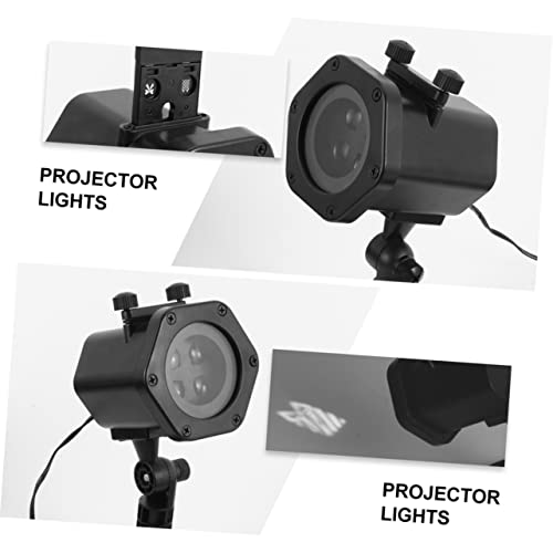 NOLITOY 1 Conjunto De Luzes Do Projetor De Halloween De Natal Suprimentos De Natal Projetor De Floco