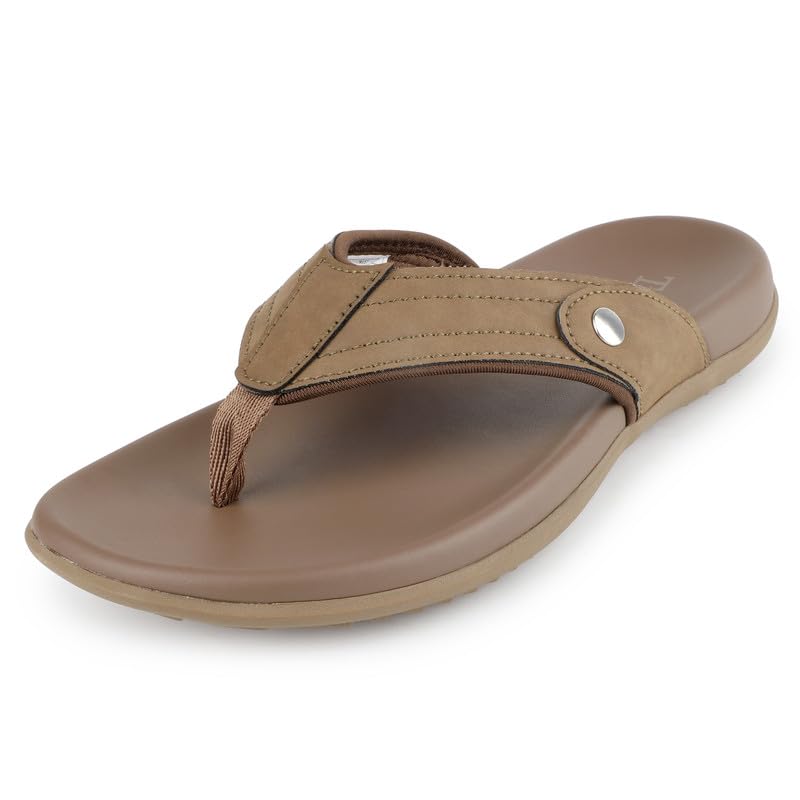 TIESTRA Flip Flops Herren Zehentrenner Rutschfestet Comfy Pool Sommer Strand Sandalen Größe 41-47