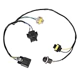 Headlight Wiring Harness Assembly Headlamp Socket Compatible with 2008 2009 2010 2011 2012 Chevy Malibu Replaces 645-539 15930264