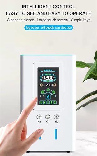 Hydrogen inhaler showing water refill process