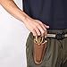 SHIDOW PU Sheath Pouch Holder, Pliers Holster, Gardening Scissors Tool Holder for Scissors, Pliers, and Graden Tool (1Pcs, Brown)