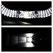 ACANII - For Black Smoke 2009-2014 Ford F150 SMD LED Halo Projector Headlights 09-14 Pair Set Driver + Passenger Side