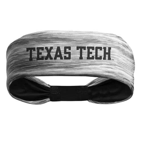 Littlearth Unisex-Adult NCAA Texas Tech Red Raiders Tigerspace Headband, Grey, One Size