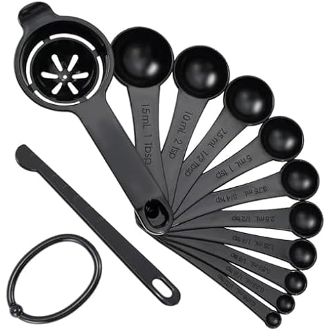 DOTINGHUX 12-Piece Measuring Spoons Set Cover
