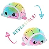 🌟🦑 【REVERSIBLE DESIGN】 Dieses niedliche Mini-Plüschtier verfügt über ein einzigartiges doppelseitiges zweifarbiges Design, das sich leicht in verschiedene Farben und Ausdrucksformen verwandeln lässt. Einzigartiges Design und realistischer Stil bieten Ihnen unterschiedliche visuelle und sensorische Erfahrungen.