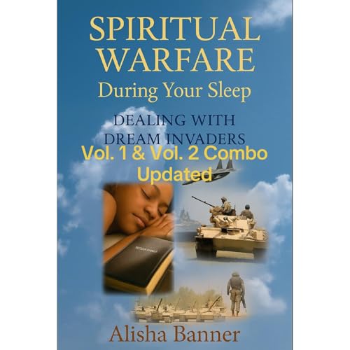 Spiritual Warfare During Your Sleep Combo Package vol. 1 & 2 Audiolibro Por Alisha Banner arte de portada
