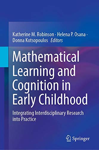 Buy Mathematical Learning and Cognition in Early Childhood — BookShops.in
