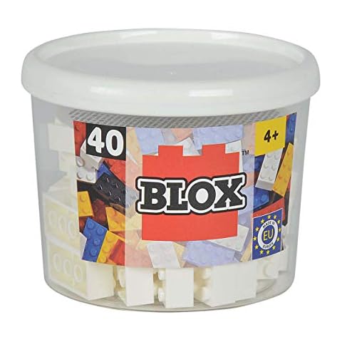 Bote de 40 Bloques Simba Blox Blanco Cover