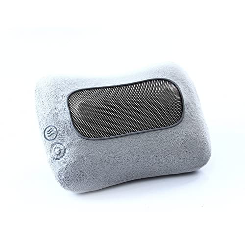 Almofada Massageadora Lombar Pescoço Shiatsu Pillow com 2 Motores Bivolt - Relaxmedic