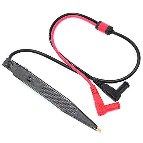 Eacam - Tester Transistor Pincettes, Haute sensibilité, Réponse Rapide, Opération Facile, pour le Testeur de Transistor DTU1701