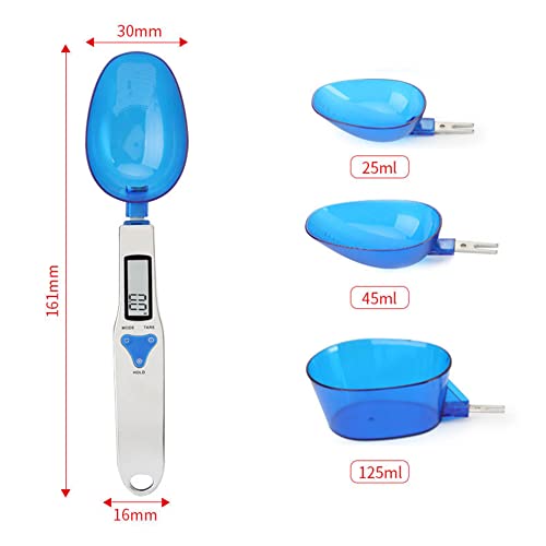 500G/0.1G Accurate Food Scales Spoon Scale Digital Weight Gram Measurement Spoon High Precision Electronic Measuring Spoon With Lcd Display Mini Kitchen Baking Tool For Coffee Power Tea Flour #TOP7