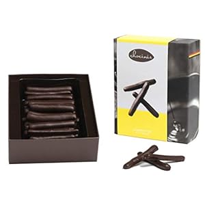 Duva Premium Gekonfijte Citroenschil in chocolade, Belgische Pure Chocolade Lemonettes 200g