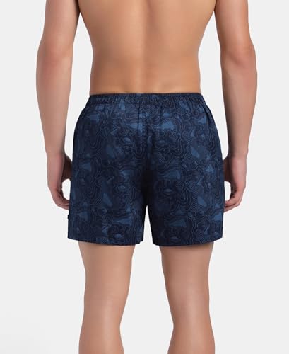 Image of Jockey 8222 Men Super Combed Mercerized Cotton Woven Checkered Inner Boxers with Ultrasoft and Durable Inner Waistband (Pack of 2, Colors & Prints May Vary)