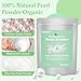 Ponhey Freshwater Pearl Powder Organic, 100% Natural Pearl Powder - Deep Cleansing, Pore-Shrinking, Anti-Aging Mask 100g (3.53oz)