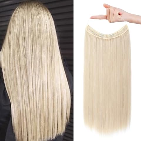 REECHO Invisible Wire Hair Extensions Cover