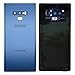 CELL4LESS Compatible Back Glass Door Cover Housing Installed Camera Frame, Lens Adhesive Replacement Samsung Galaxy Note 9 - Any Carrier - N960 (Dark Blue)