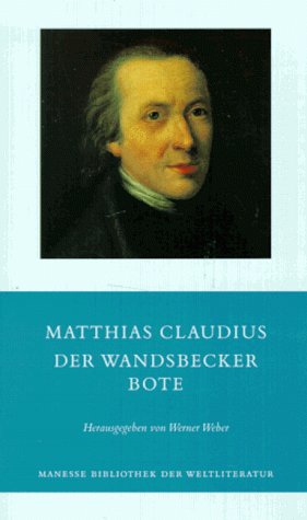Der Wandsbecker Bote. [German] 3717510800 Book Cover