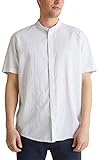 Esprit Esprit Herren 040EE2F303 Hemd, 103/WHITE 4, XS