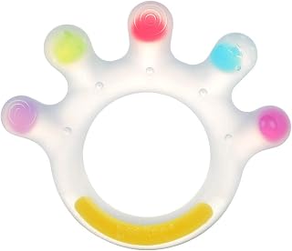 Haakaa Large-Palm Baby Teething Toys, Food Grade Silicone Teethers for Babies 0-6 Months/6-12 Months, BPA Free Teething Relief Baby Chew Toys