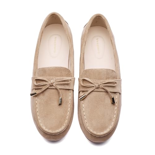 Image of Vespiero Loafers for Women Slip On Flats Comfortable Business Dressy Casual Non Slip Work Walking Office Loafers Shoes