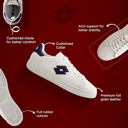 Image of Lotto Men Autograph OG Leather Sneakers