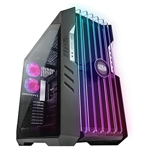 Cooler Master HAF 700 EVO E-ATX High Airflow PC Case with Breathable TG Front Panel, 200mm Sickleflow ARGB Fans