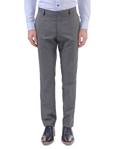 Selected HommeSHDONE TAX CASH - Pantaloni eleganti - medium grey melange