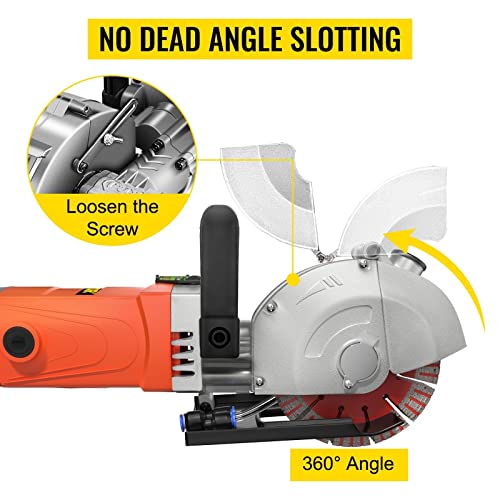 Rainureuse murale 1300W pour couper le béton sans forcer - 6