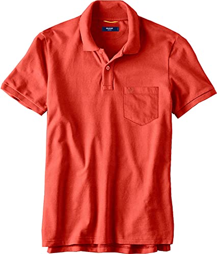 Image of Celsius Men's Half Sleeve Classic Solid Pique Polo with Pocket