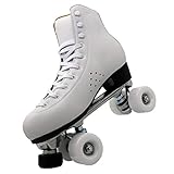 patines krafwin classic roller * Ruedas resistentes: los patines tanto para hombres como para mujeres están equipados con patines resistentes de cuatro ruedas, hechos de material de poliuretano (PU) duradero y moldeado, que puede proporcionar un rendimiento de patinaje seguro y confiable.