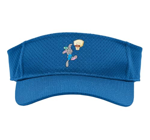 Kids Easter Egg Hunt Bunny Dunk Slam Basketball Game Sport Sun Visor