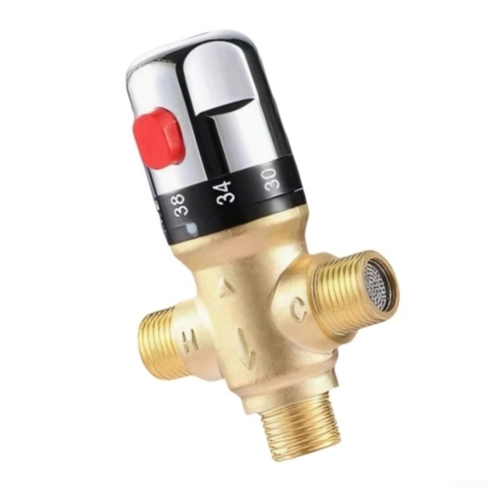 Válvula Control Temperatura para latón Macizo 1 Pulgada para g1(yellow)