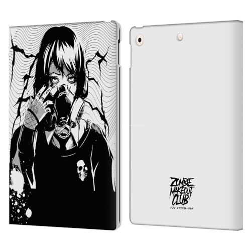 Étui Zombie Makeout Club pour iPad 10.2 housse cuir véritable