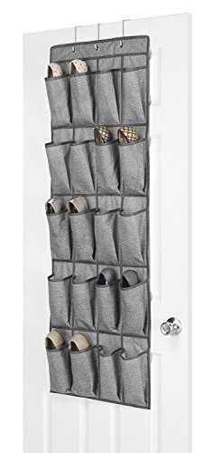 Whitmor 20 Pocket Over The Door Shoe...